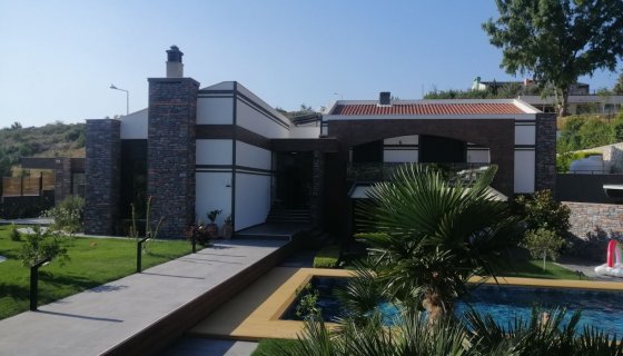 Urla İzmir Villa İnşaatı